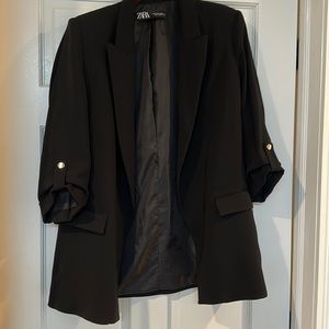 Zara black blazer